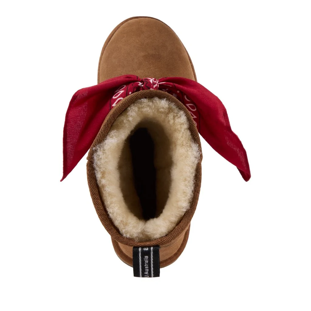 Sharky Mini Bandana Donna chestnut - Image 3