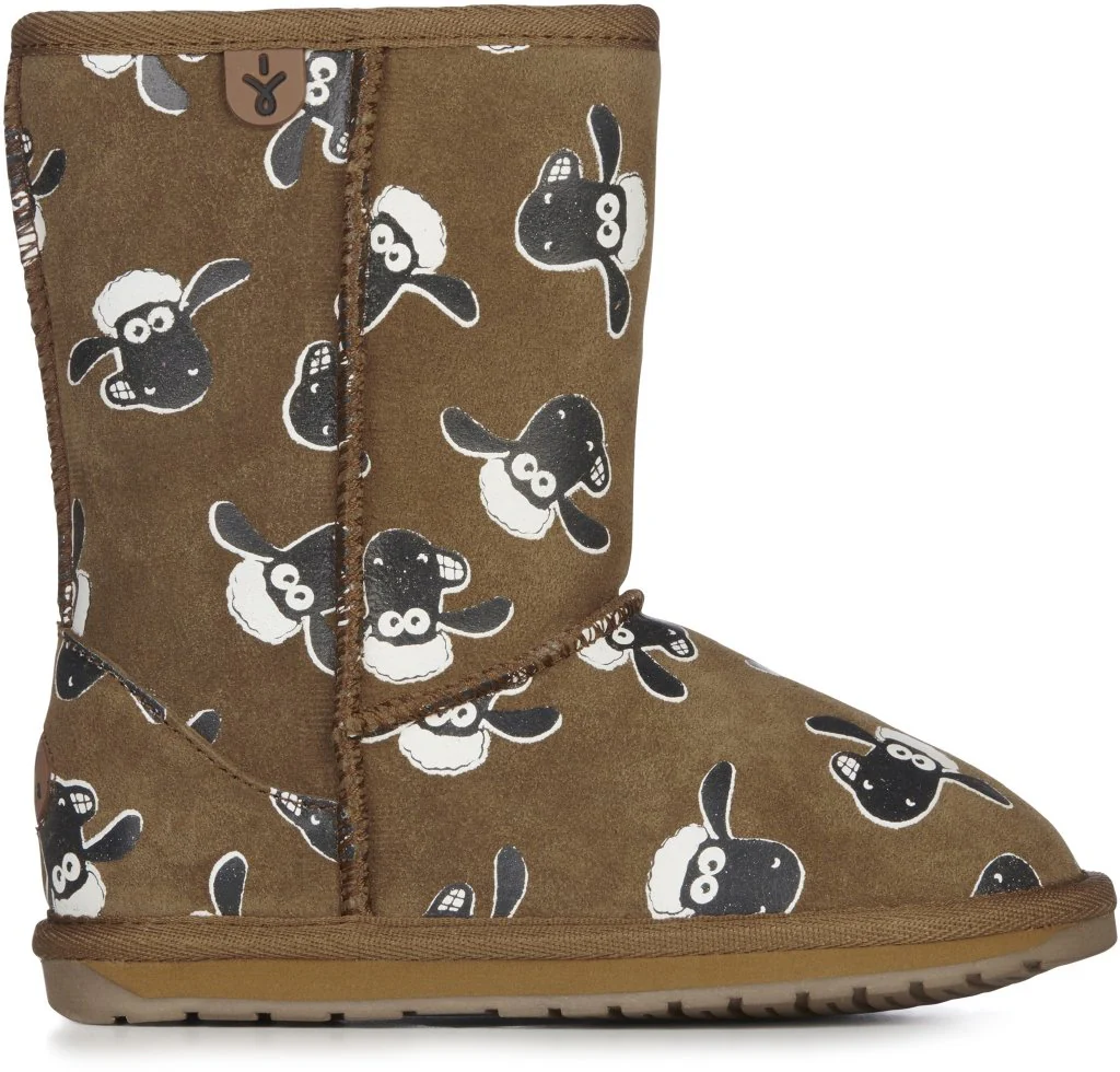 Shaun the Sheep Print Bambino chestnut - Image 3