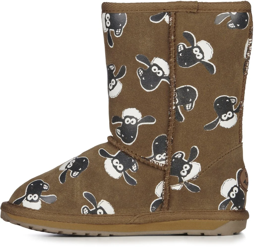 Shaun the Sheep Print Bambino chestnut - Image 5